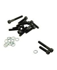 VIS TUN'R CARTER ADAPT. BOOSTER/BW'S ACIER NOIR 6X25/40/45 (X12)