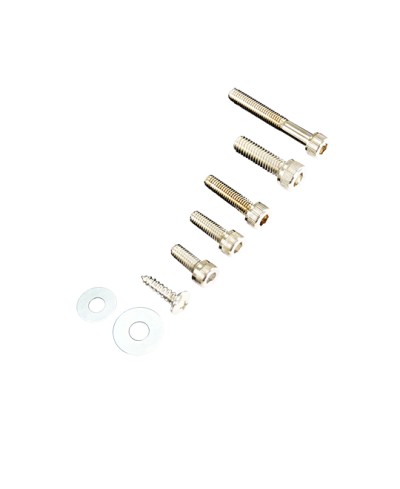 VIS TUN'R CARROSSERIE ADAPT. NITRO/AEROX ACIER CHROME (KIT)