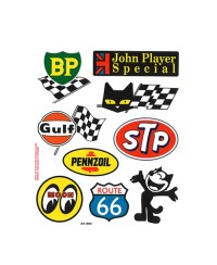 AUTOCOLLANT LUBRIFIANTS (20X24CM)