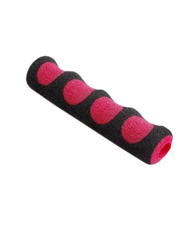 MOUSSE LEVIER FREIN TUN'R NOIR/ROUGE 100MM (PR)