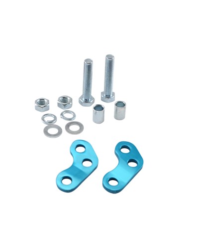 REHAUSSE/KIT RABAISSEMENT AMORTISSEUR TUN'R ADAPT. DERBI SENDA ALU BLEU (3 POSITIONS)