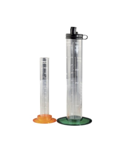 DOSEUR HUILE MINIMAX (2 EPROUVETTES) - GRADUATION % + ML 100ML ET 500ML