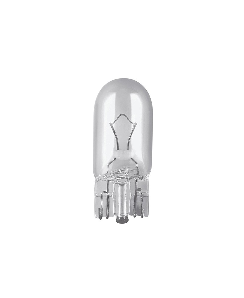 LAMPE/AMPOULE 12V  5W (W5W) WEDGE OSRAM TEMOIN T10 (W2.1X9.5D) CULOT DE VERRE