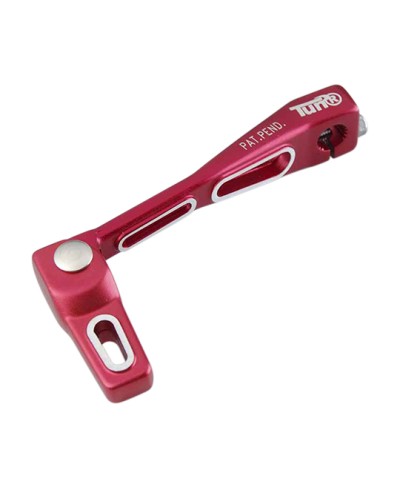 SELECTEUR VITESSE TUN'R ADAPT. AM6 RACE ALU ROUGE (REPLIABLE)