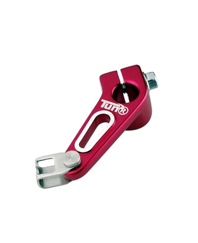 BIELLETTE EMBRAYAGE MECABOITE TUN'R ADAPT. DERBI SENDA EURO2/EURO3/EURO4 - ALU ROUGE