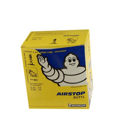 CHAMBRE A AIR MOTO 17" 2.25-2.50 X 17 MICHELIN AIRSTOP 17MC TR4