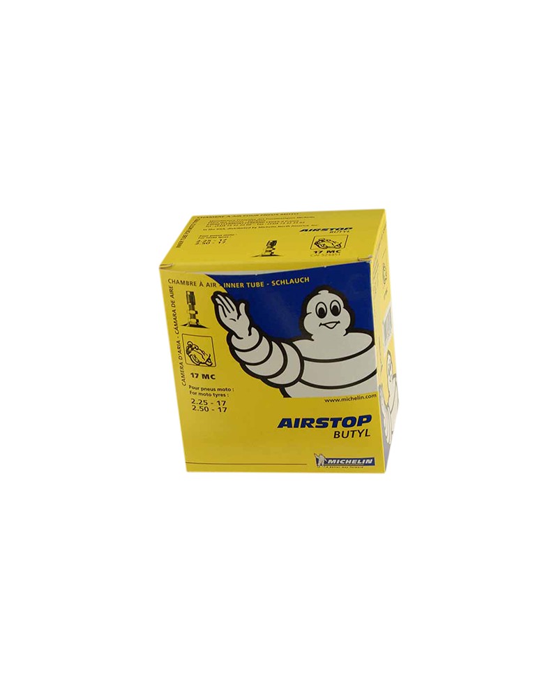 CHAMBRE A AIR MOTO 17" 2.25-2.50 X 17 MICHELIN AIRSTOP 17MC TR4