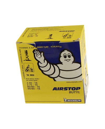 CHAMBRE A AIR MOTO 16" 2.50-2.75 X 16 MICHELIN AIRSTOP 16 MD