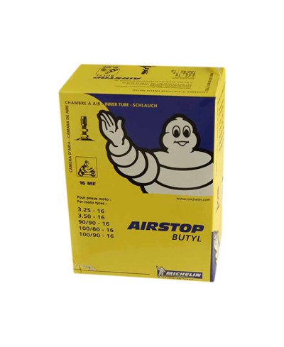 CHAMBRE A AIR MOTO 16" 3.25-3.50 X 16 MICHELIN AIRSTOP 16MF TR4