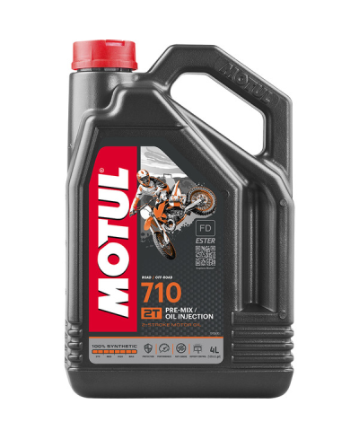 MOTUL - Huile 2T 710 4 Litres