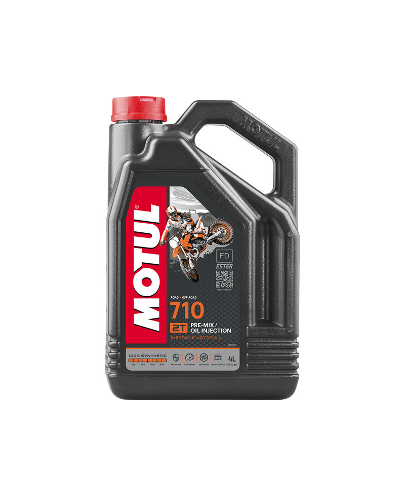 MOTUL - Huile 2T 710 4 Litres