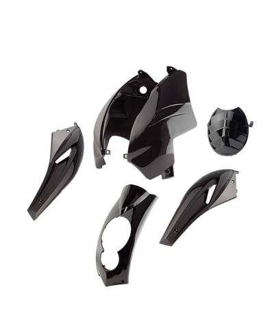 CARROSSERIE/CARENAGE SCOOTER TUN'R KIT  LUDIX NOIR (PEINT) (COMPTEUR ROND) (5 PIECES)