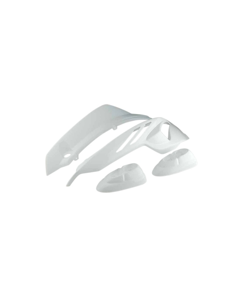 COQUE AR SCOOTER BCD XTREME ADAPT. STUNT/SLIDER BLANC (2 PARTIES AVEC PROTECTIONS AVANT)