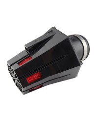 FILTRE A AIR TUN'R D28-35 EVOLUT 2 COUDE 30° CORPS NOIR/MOUSSE ROUGE