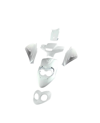 CARROSSERIE/CARENAGE SCOOTER TUN'R KIT  BOOSTER NG BLANC (PEINT) (6 PIECES)