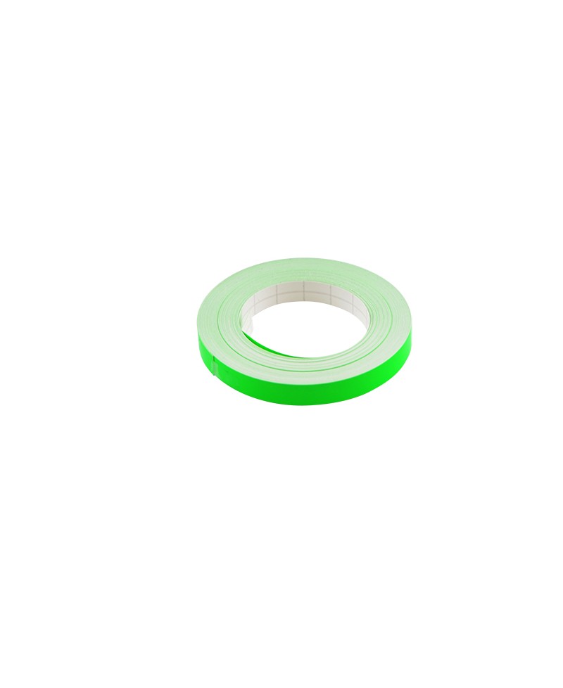 AUTOCOLLANT LISERET FLUO VERT 9MM (10M) POUR JANTE/CARROSSERIE