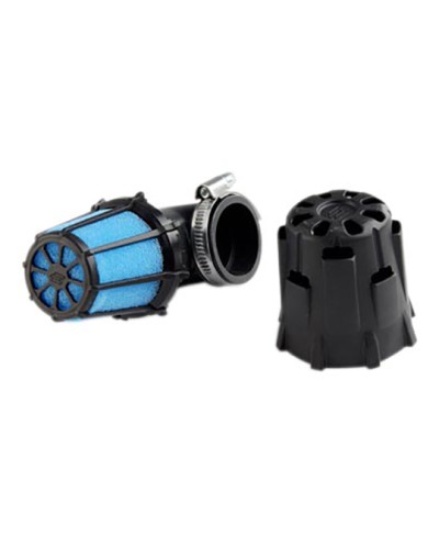 FILTRE A AIR POLINI AIR BOX ETANCHE PM COUDE 90° D37 (PHVA)  -203.0096-