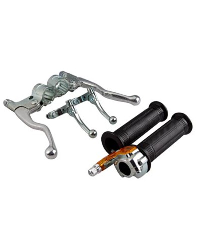 LEVIER/POIGNEE TUN'R MINI TARGA LUXE CHROME (KIT) (METAL)