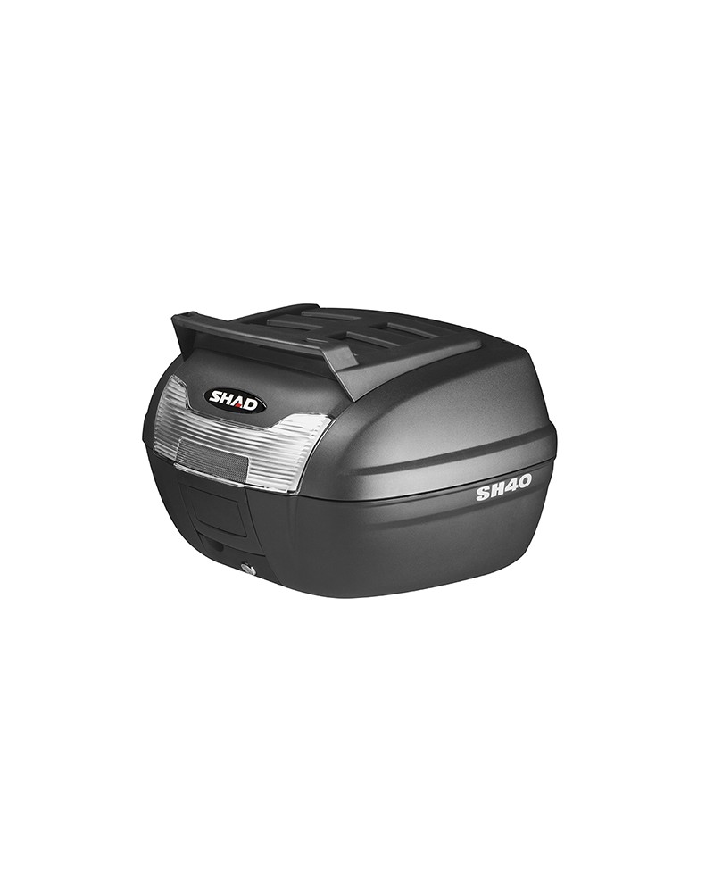 TOP CASE SHAD 40L CARGO NOIR ( CAPACITE 2 CASQUES - JET+INTEGRAL )