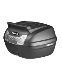 TOP CASE SHAD 40L CARGO NOIR ( CAPACITE 2 CASQUES - JET+INTEGRAL )
