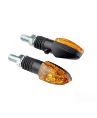 CLIGNOTANT TUN'R MICRO TRIANGLE NOIR/ORANGE A AMPOULE (PR) HOMOLOGUE CE