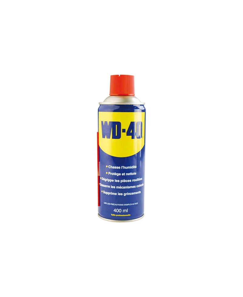 HUILE/LUBRIFIANT MULTIFONCTION WD40 400ML (AEROSOL)