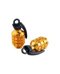 CAPUCHON/BOUCHON VALVE TUN'R GRENADE OR (X2)