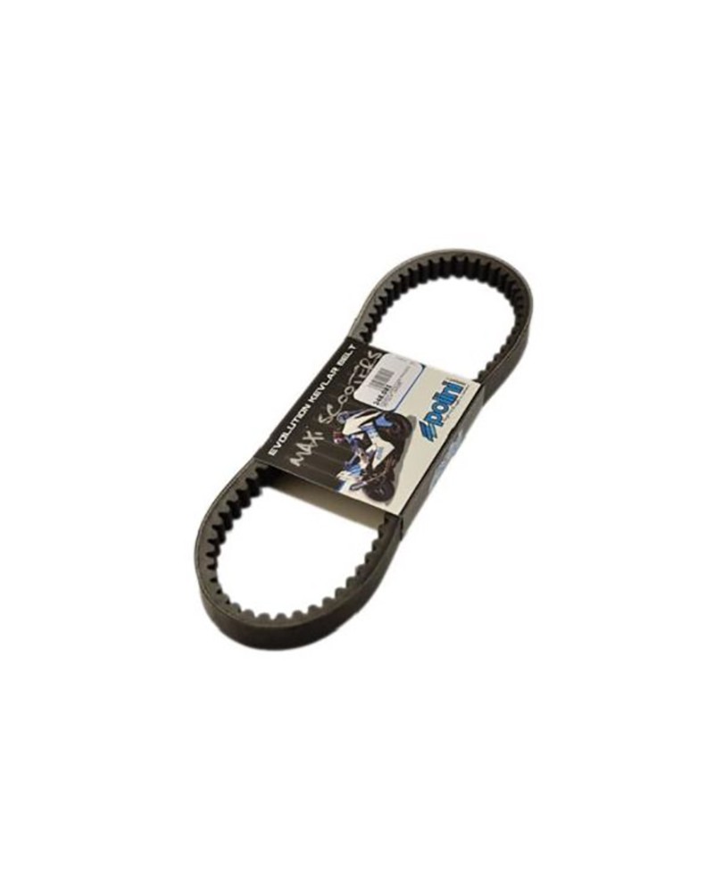 COURROIE MAXI SCOOTER POLINI ADAPT. 125/150 VESPA PIAGGIO APRILIA MOTEUR LEADER (RENF. ARA