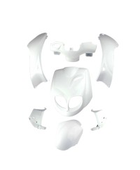 CARROSSERIE/CARENAGE SCOOTER TUN'R KIT  PEUGEOT TREKKER BLANC (PEINT) (7 PIECES)