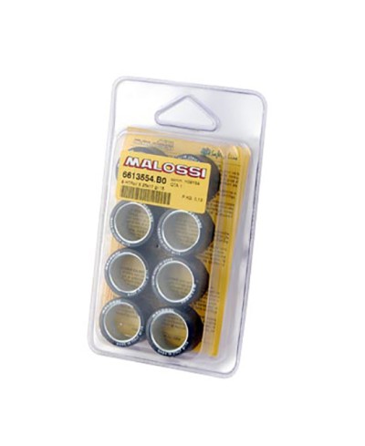 ROULEAU/GALET MAXI SCOOTER MALOSSI 25X17 15,0 G. (X8) ADAPT. 400 PIAGGIO MP3