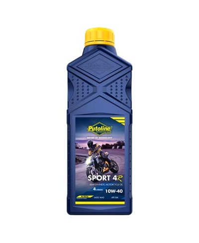HUILE MOTEUR 4T PUTOLINE SPORT 4R 10W40 SEMI-SYNTHETIQUE (1L)