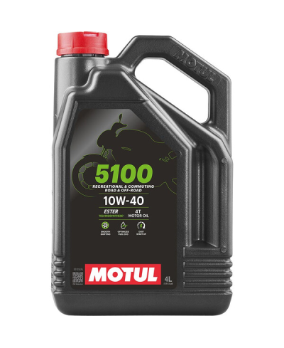 MOTUL - Huile 4T 5100 10W40 4 Litres