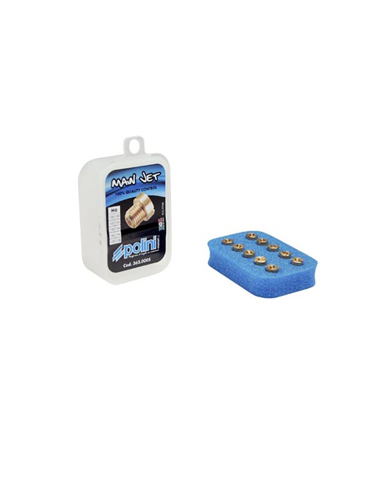 GICLEUR POLINI PHBN/PHVA 120  A  138  (COFFRET DE 10)          (DIAM. 6)