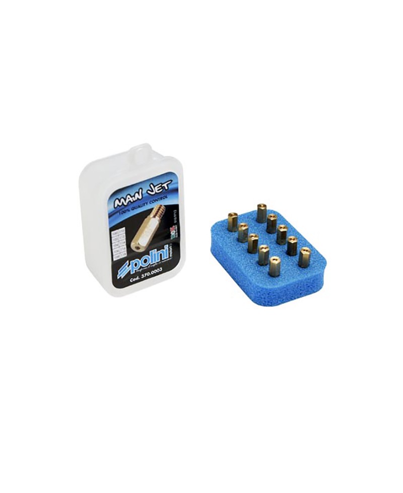 GICLEUR POLINI PWK 100  A  118  (COFFRET DE 10)  POUR CARBU KEIHIN/POLINI/OKO