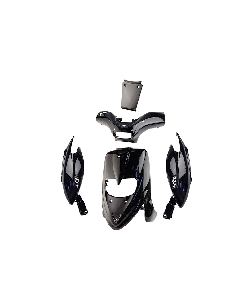 CARROSSERIE/CARENAGE SCOOTER TUN'R KIT  GILERA STALKER NOIR (5 PIECES)