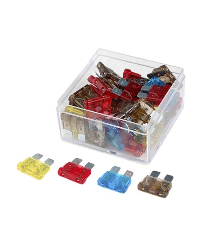 FUSIBLE PLAT ENFICHABLE GM ASSORTIE X50 (7.5A-10A-15A-20A)