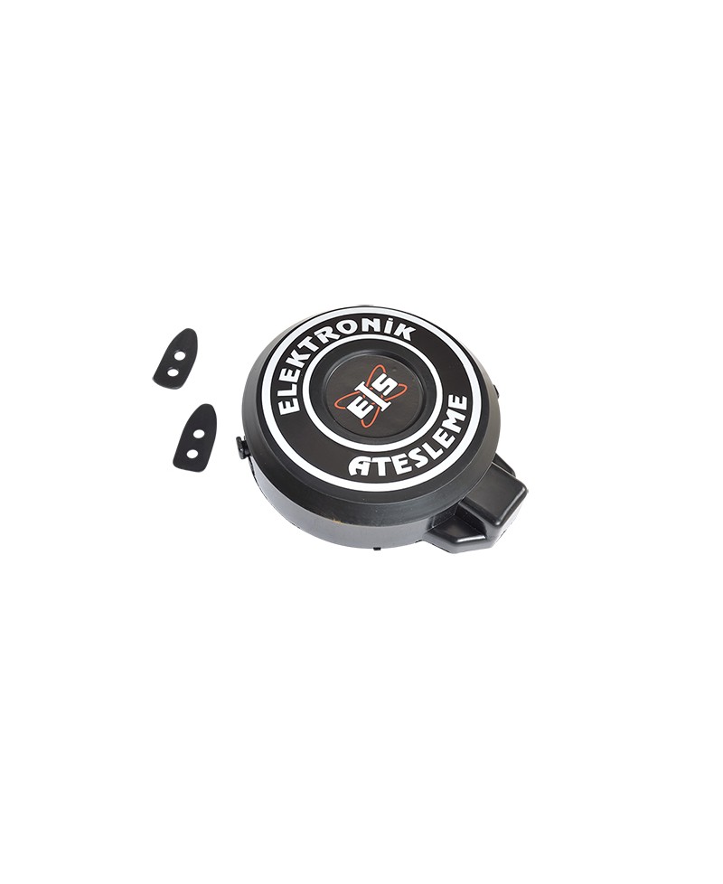 CACHE VOLANT ALLUMAGE CYCLO ADAPT. PEUGEOT 103 ELECTRONIQUE (LIVRES AVEC 2 ATTACHES) NOIR