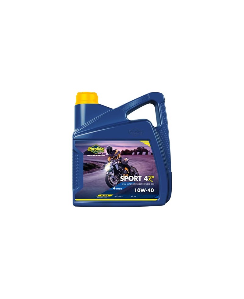 HUILE MOTEUR 4T PUTOLINE SPORT 4R 10W40 SEMI-SYNTHETIQUE (4L)