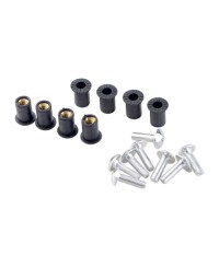 VIS ET ECROU TUN'R POUR CARENAGE/CARROSSERIE ( ENCASTRABLE) (PAR 8)