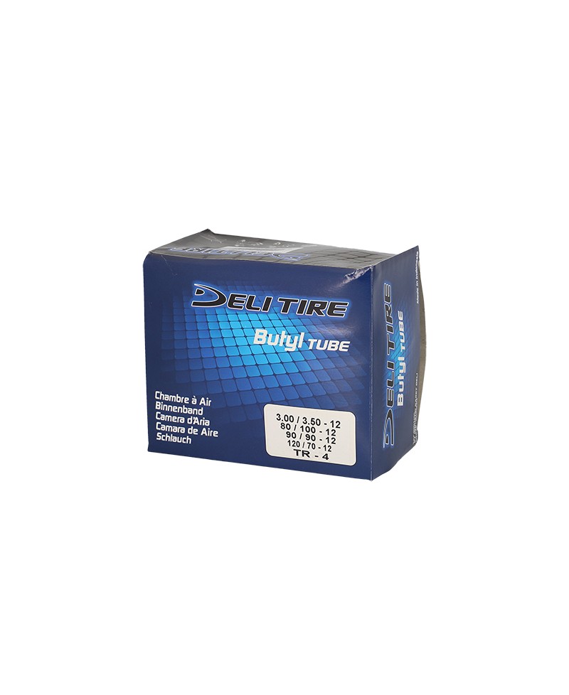 CHAMBRE A AIR SCOOTER 12 " 3.00/3.50X12 DELI TIRE U312 TR4
