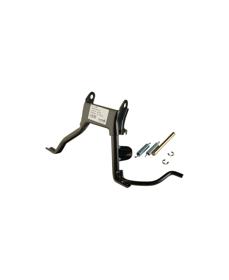 BEQUILLE SCOOTER CENTRALE BUZZETTI ADAPT. TYPHOON/ZIP/FLY/FREE/ VESPA LX/ET2 2 TEMPS NOIR