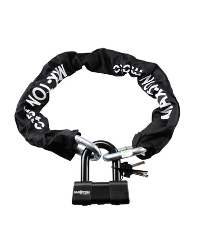 ANTIVOL U MAXTON  46X69 + CHAINE SRA 1.00M DIAM.14.5MM CLASSE SRA EUROPE