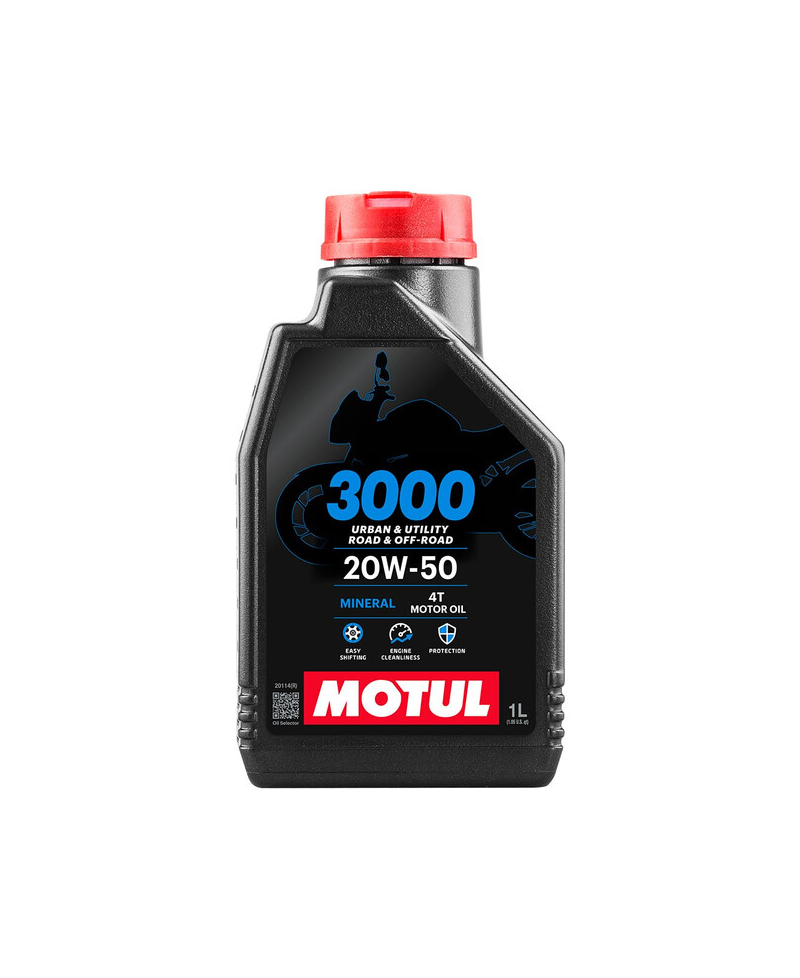 MOTUL - Huile 4T 3000 20W50 1 Litre