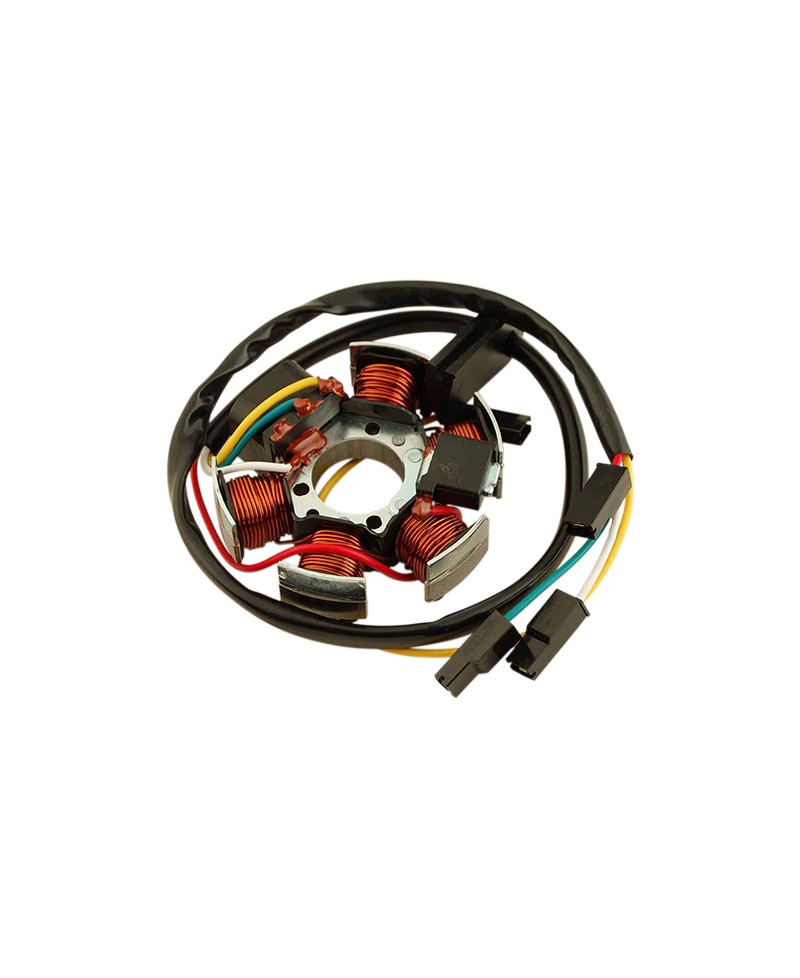 STATOR MECABOITE TEKNIX ADAPT. AM6/DERBI SENDA EURO3 - 60W (TYPE DUCATI) FIL LONG