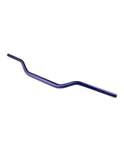 GUIDON MECABOITE/MOTO TUN'R CROSS OVERSIZE D 28.6 ALU BLEU (L810 H 55)