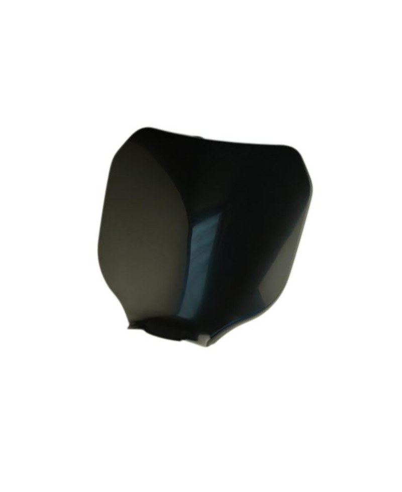 TETE DE FOURCHE MECABOITE/MOTO/CYCLO TUN'R* PLAQUE NUMERO CROSS NOIR AVEC FIXATION