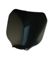 TETE DE FOURCHE MECABOITE/MOTO/CYCLO TUN'R* PLAQUE NUMERO CROSS NOIR AVEC FIXATION