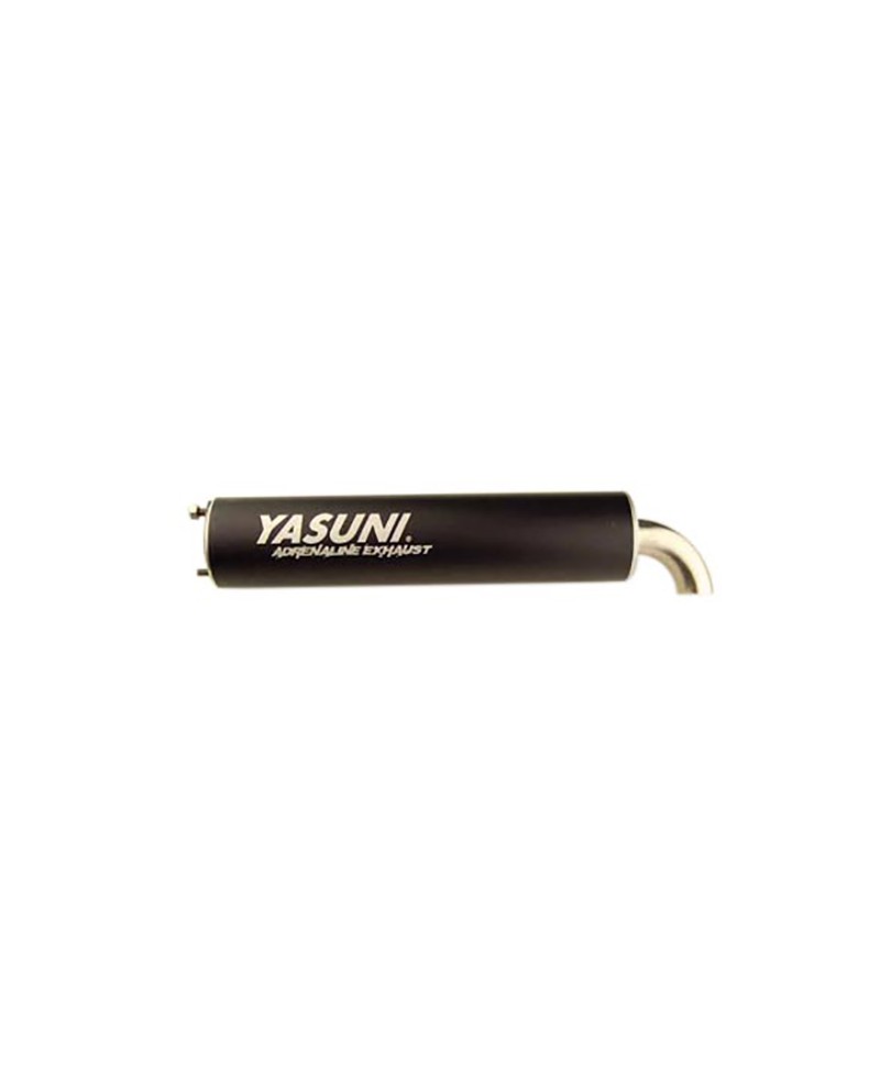 SILENCIEUX/CARTOUCHE SCOOTER YASUNI NOIR  (D.60MM - 2 VIS)