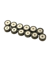 ROULEAU/GALET MAXI SCOOTER POLINI 25X11  8.7 G. (X12)