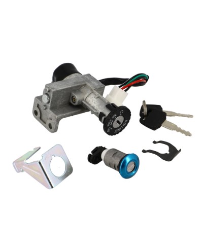 CONTACTEUR A CLE SCOOTER TEKNIX ADAPT. KYMCO AGILITY/VITALITY  (AVEC SERRURE DE SELLE)